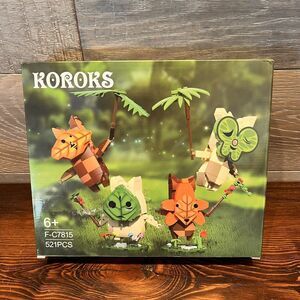 Koroks Building Figures 521‎ Pieces F-C7815 Building Boat New Sealed